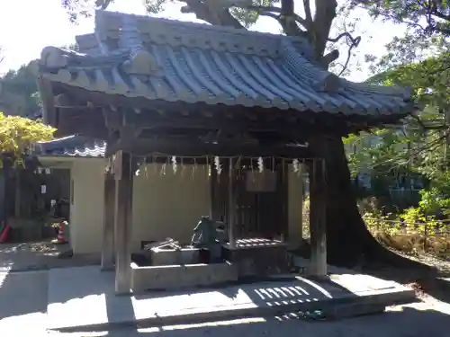 藤森神社の手水舎