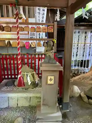 洲嵜神社の末社・摂社