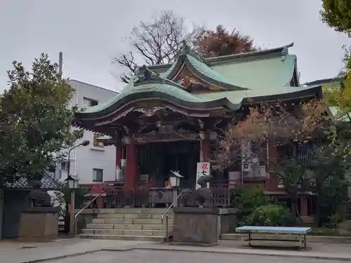 千住本氷川神社の本殿・本堂