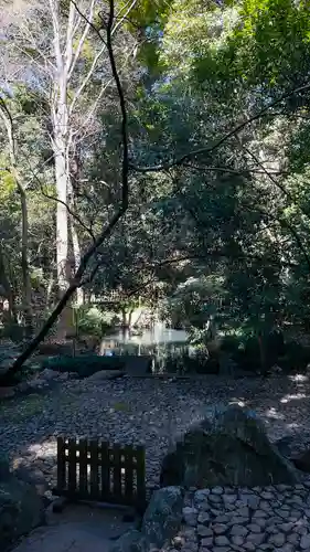 武蔵一宮氷川神社の庭園