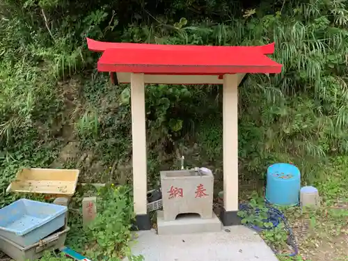 熊野神社の手水舎