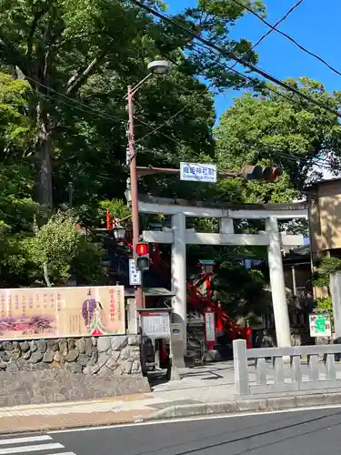 足利織姫神社の鳥居