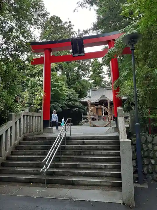白笹稲荷神社の鳥居