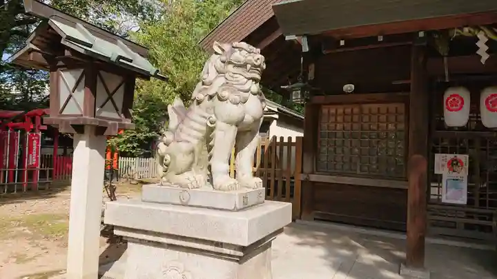 那古野神社の狛犬
