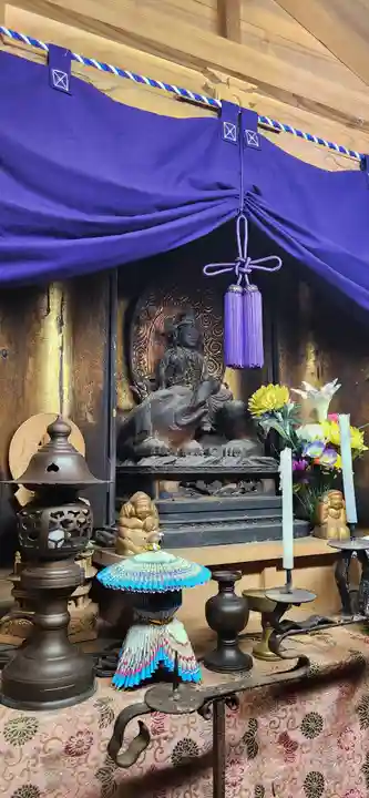 出塩文殊堂の仏像