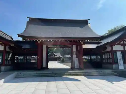 北海道護國神社の山門・神門
