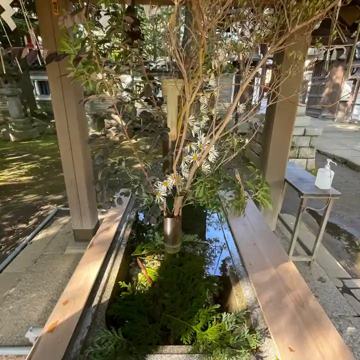 赤坂氷川神社の手水舎