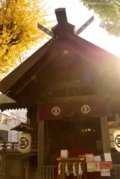 三島神社の本殿・本堂