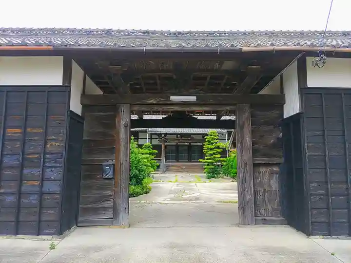 安法寺の山門・神門