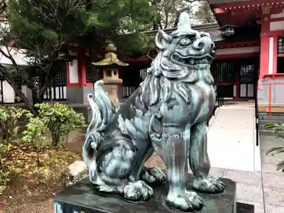 宮崎八幡宮の狛犬