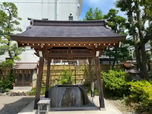 猿江神社の手水