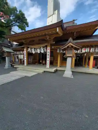 小梳神社の本殿・本堂