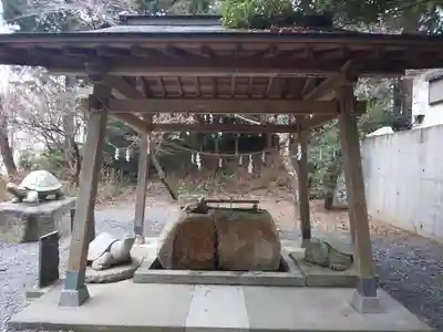 亀岡八幡宮の手水舎