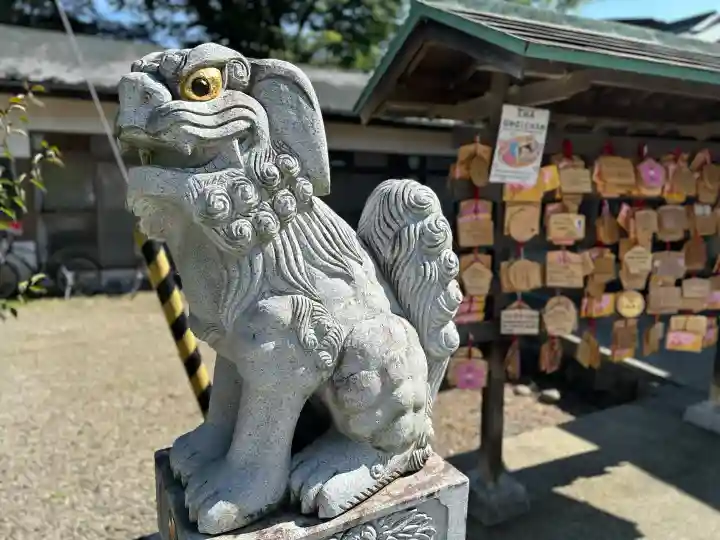 櫻岡大神宮の狛犬