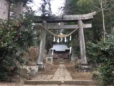 熊野神社の鳥居