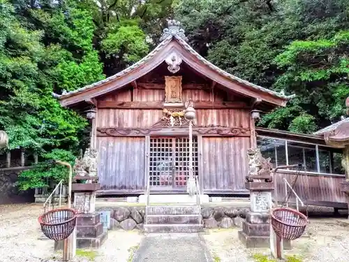 神明社（米田神明社）の本殿・本堂