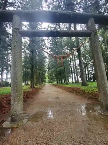 那須神社の鳥居