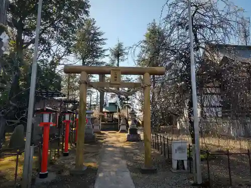 水海道天満宮の鳥居