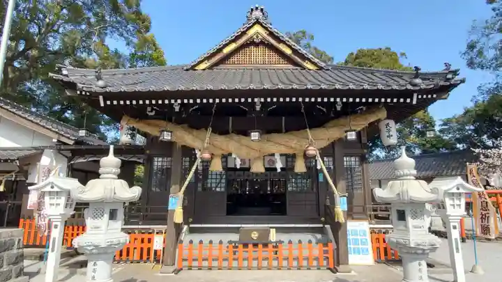 嘯吹八幡神社の本殿・本堂