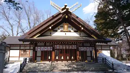 新琴似神社の本殿