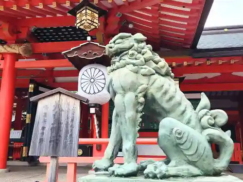 生田神社の狛犬