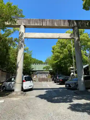 若宮神明社の鳥居