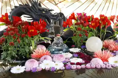 法輪寺の手水舎