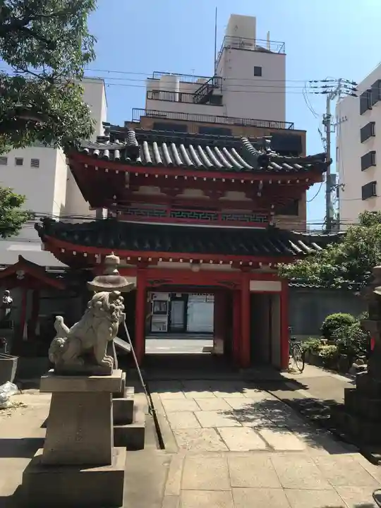 法案寺南坊の山門・神門