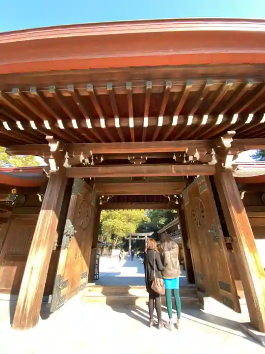 明治神宮の山門・神門