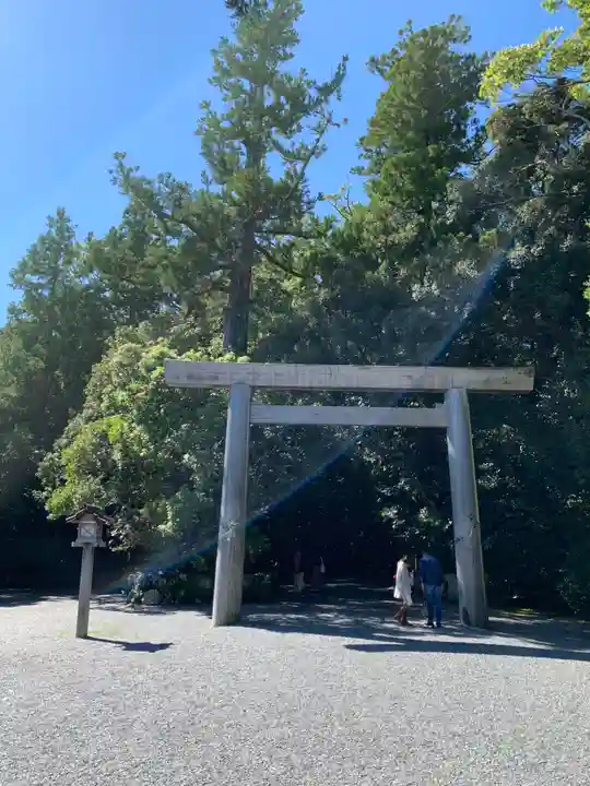 伊勢神宮外宮(豊受大神宮)の鳥居