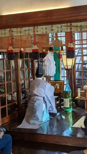 三輪神社のお祭り