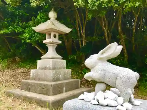 白兎神社の狛犬