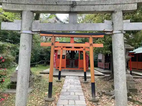 生國魂神社の鳥居