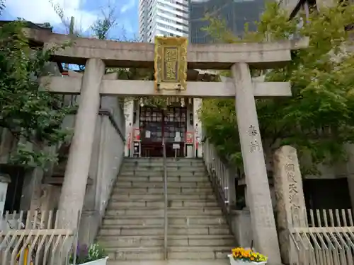 綱敷天神社御旅社の鳥居