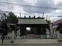 北見神社の山門・神門