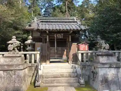 川田神社の本殿・本堂