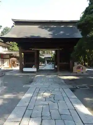 甲斐國一宮 浅間神社の山門・神門