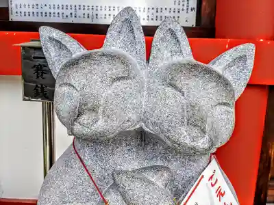 生玉稲荷神社の狛犬