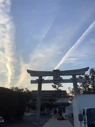 田縣神社の鳥居