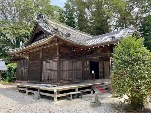 網戸神社の本殿