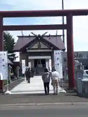 新川皇大神社の鳥居