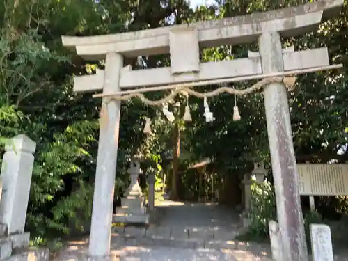 庭田神社の鳥居