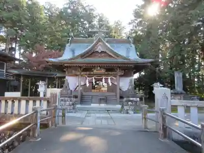 加波山三枝祇神社本宮の本殿・本堂