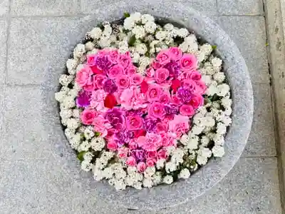 美濃國一宮　南宮大社の手水舎