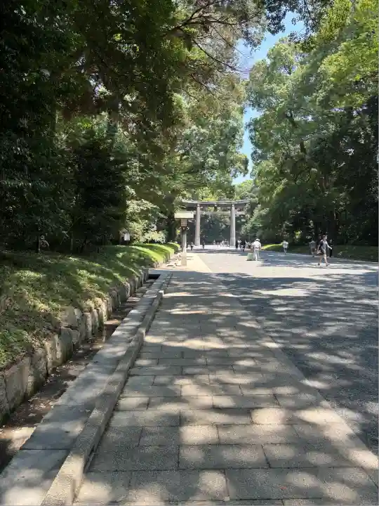 明治神宮の鳥居