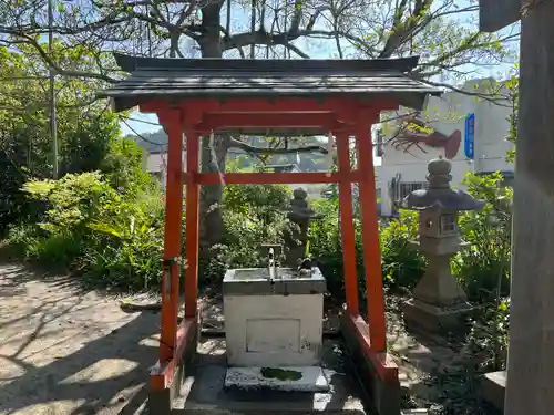 野島神社の手水