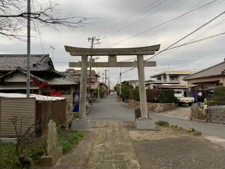 菅原神社の鳥居