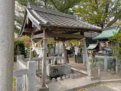 岐佐神社の手水舎