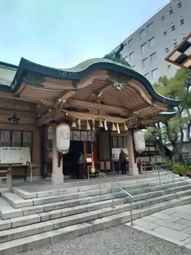 坐摩神社の本殿