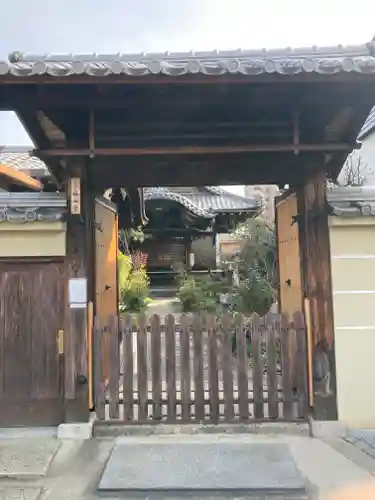 福田寺の山門